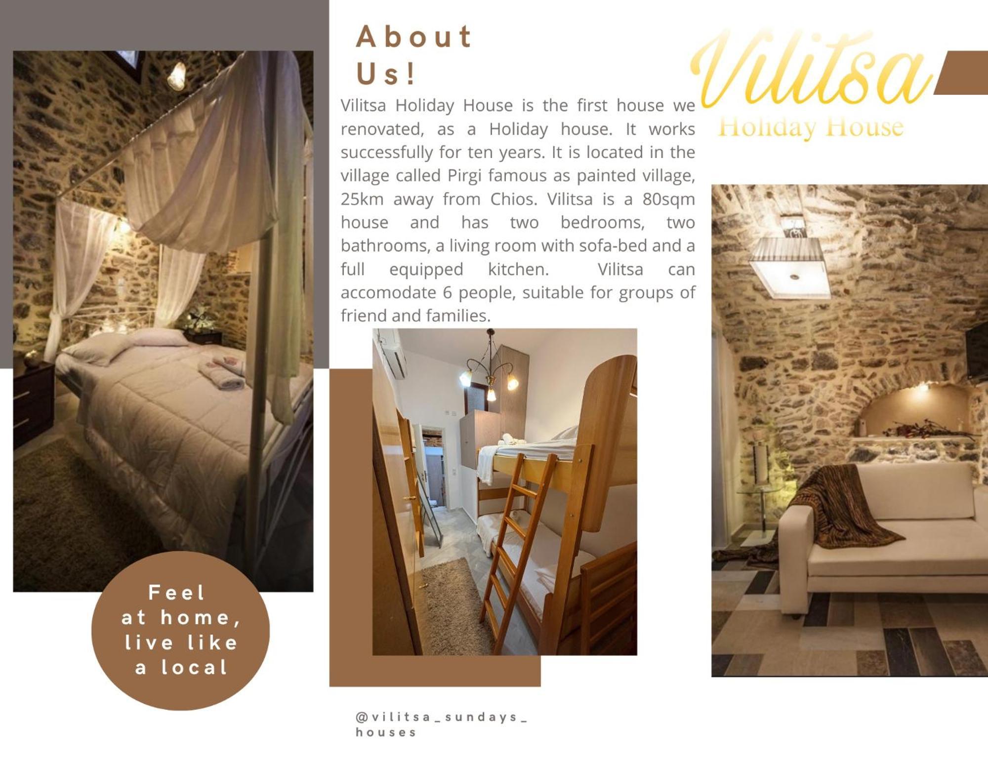Vilitsa Holiday House Pyrgi  Экстерьер фото